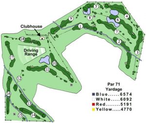 Lander Golf Course new map